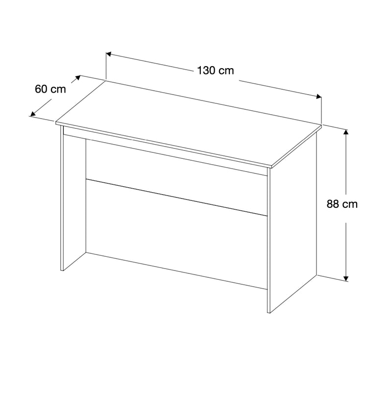 Furneo Kitchen Island 04 – Modern Kitchen Island with Breakfast Bar and Shelves, Black Concrete & Oak Effect Finish