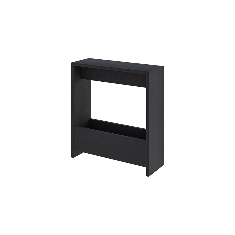 HOCUS PICUS Side Table with Magazine Rack for Living Room and Office - Many Colour Options - Side/End Table - 55 x 20 x 60cm (Dark Oak Effect)