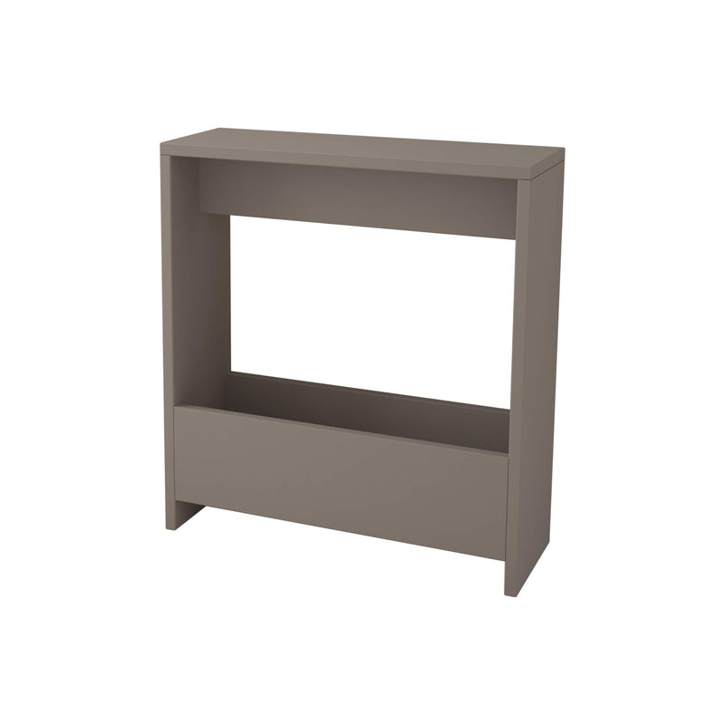 HOCUS PICUS Side Table with Magazine Rack for Living Room and Office - Many Colour Options - Side/End Table - 55 x 20 x 60cm (Dark Oak Effect)