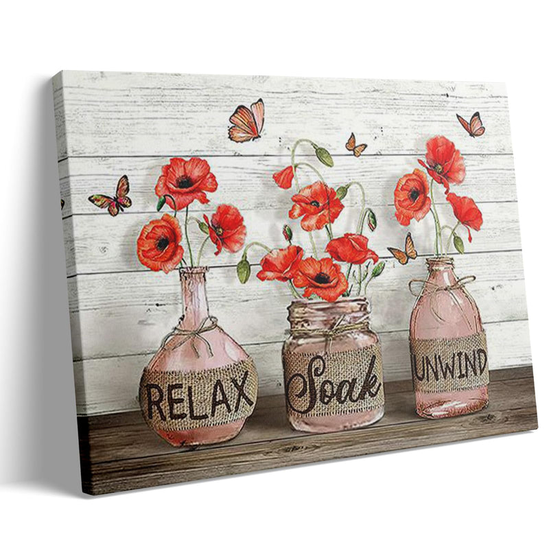 Green Wall Art Pictures for Living Room Decor Nature Forest Landscape Canvas Prints Modern Floral Scenery Painting Artwork Home Decorations 30x40cm YH026