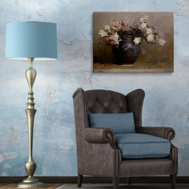Green Wall Art Pictures for Living Room Decor Nature Forest Landscape Canvas Prints Modern Floral Scenery Painting Artwork Home Decorations 30x40cm YH026