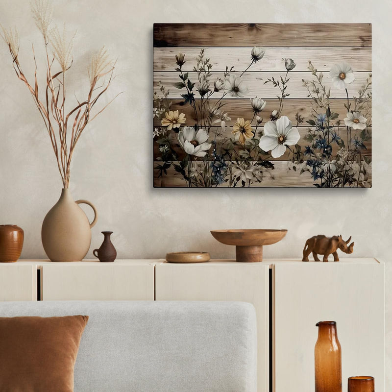 Green Wall Art Pictures for Living Room Decor Nature Forest Landscape Canvas Prints Modern Floral Scenery Painting Artwork Home Decorations 30x40cm YH026