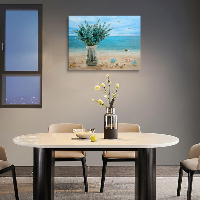 Green Wall Art Pictures for Living Room Decor Nature Forest Landscape Canvas Prints Modern Floral Scenery Painting Artwork Home Decorations 30x40cm YH026
